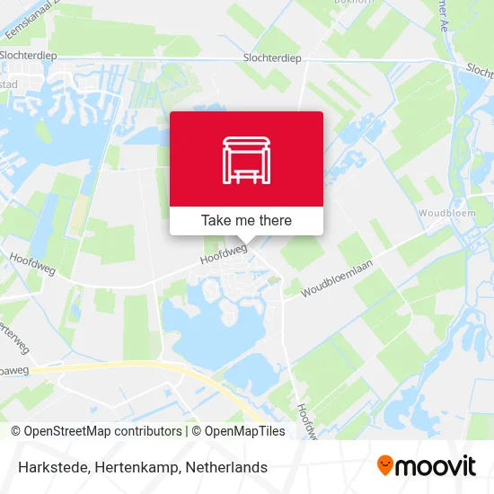 Harkstede, Hertenkamp map