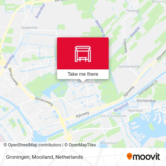 Groningen, Mooiland map