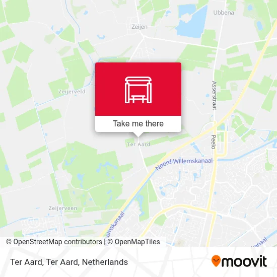 Ter Aard, Ter Aard map