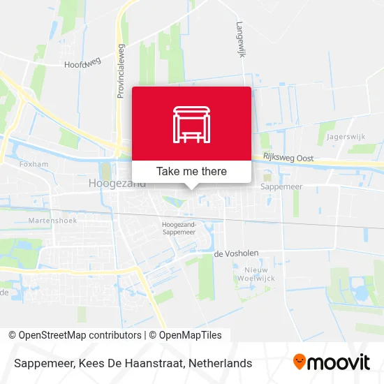 Sappemeer, Kees De Haanstraat map