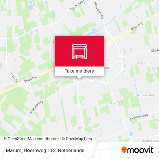 Marum, Hoornweg 112 map