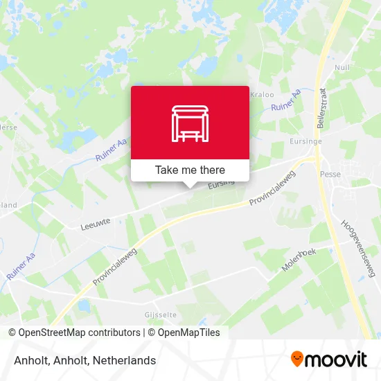 Anholt, Anholt map