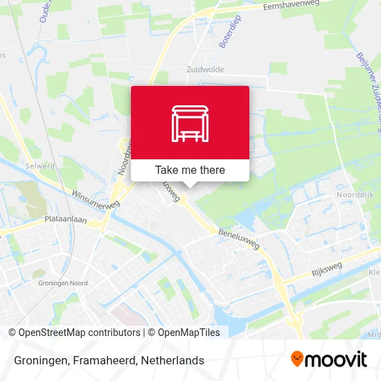 Groningen, Framaheerd map