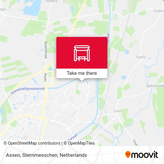 Assen, Sternmesschen map