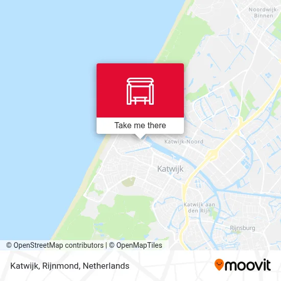 Katwijk, Rijnmond map