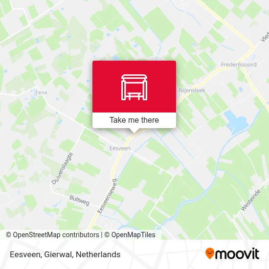 Eesveen, Gierwal map