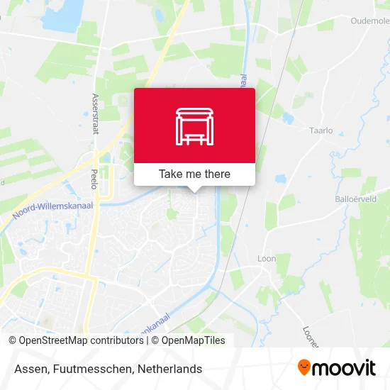 Assen, Fuutmesschen map
