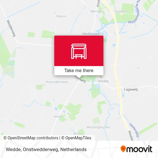 Wedde, Onstwedderweg map