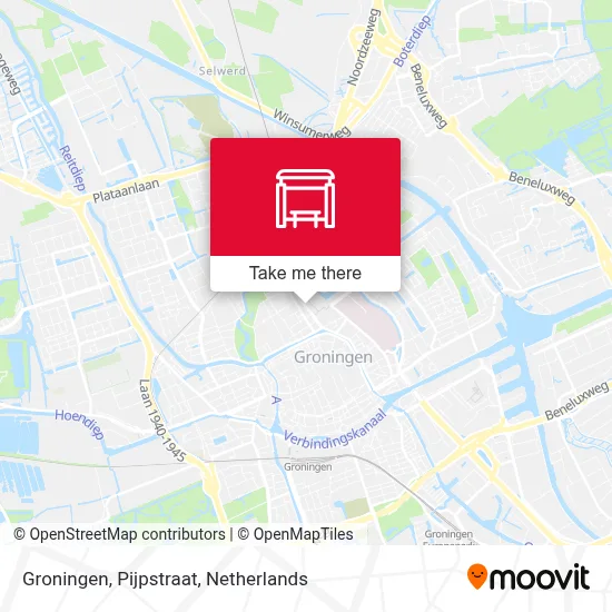 Groningen, Pijpstraat map