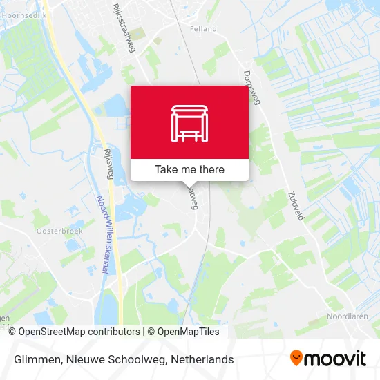 Glimmen, Nieuwe Schoolweg map