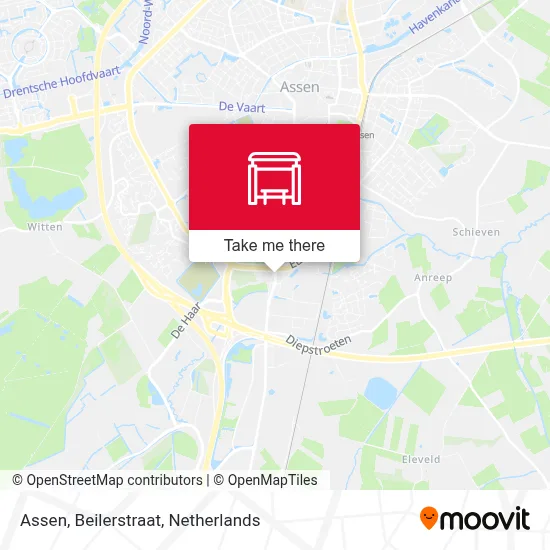 Assen, Beilerstraat map