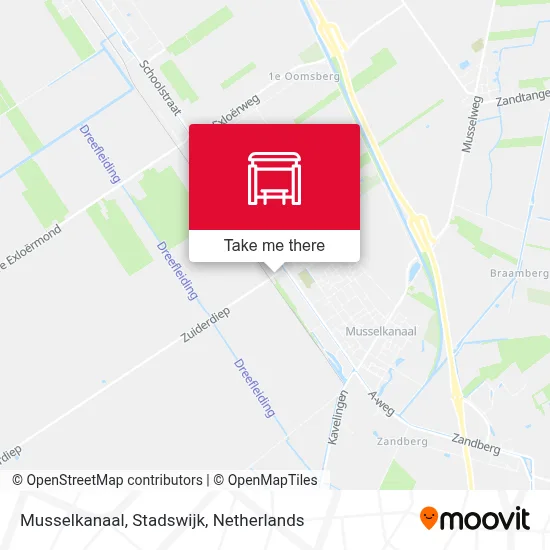 Musselkanaal, Stadswijk map