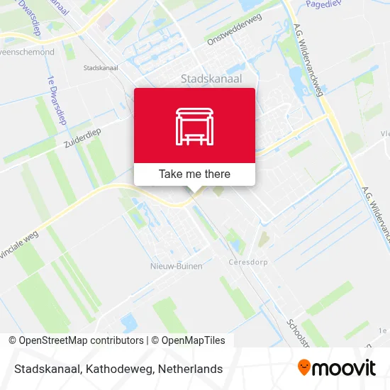 Stadskanaal, Kathodeweg map