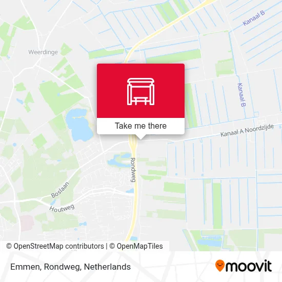 Emmen, Rondweg map