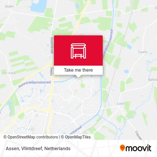 Assen, Vlintdreef map