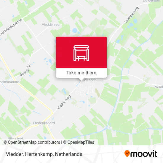 Vledder, Hertenkamp map