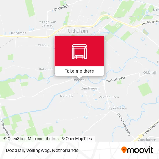 Doodstil, Veilingweg map