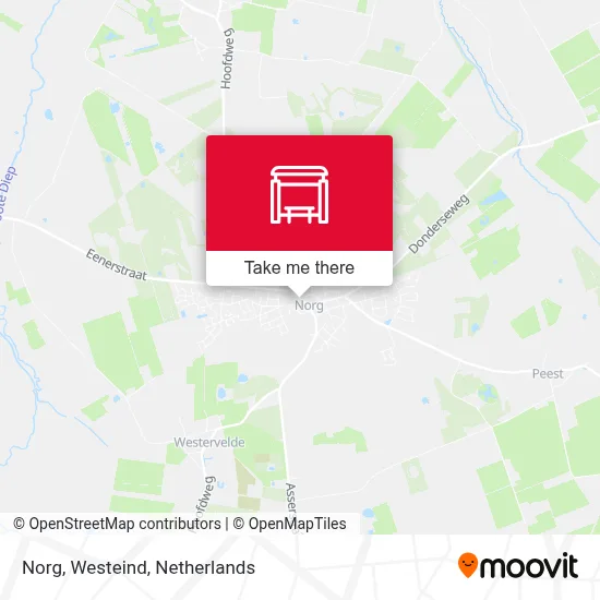 Norg, Westeind map