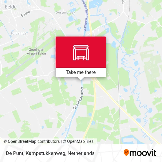 De Punt, Kampstukkenweg map