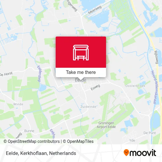 Eelde, Kerkhoflaan map