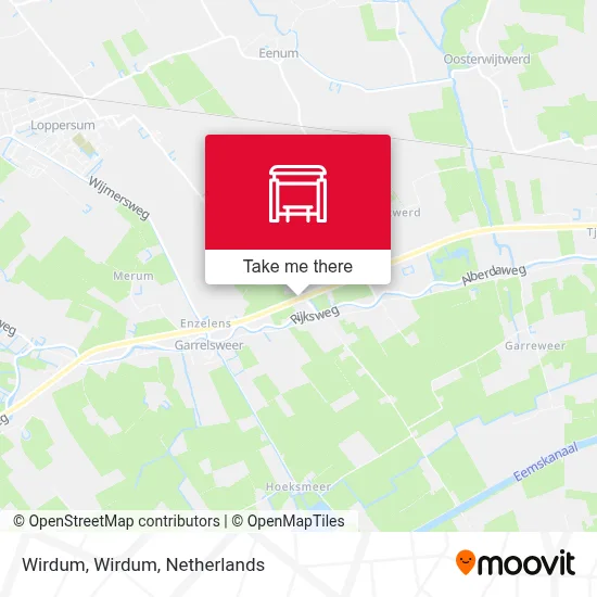 Wirdum, Wirdum map