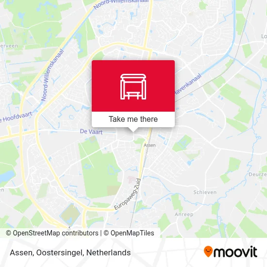 Assen, Oostersingel map