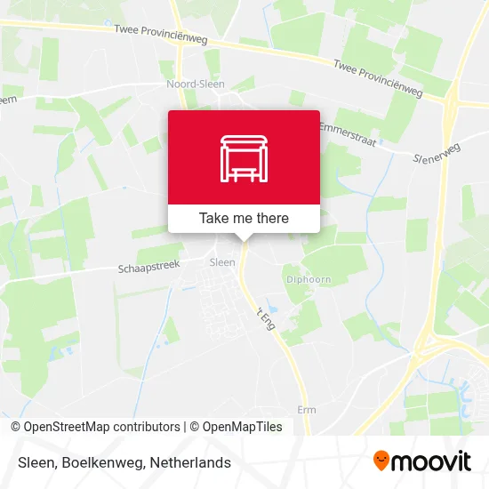 Sleen, Boelkenweg map