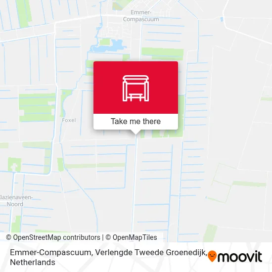 Emmer-Compascuum, Verlengde Tweede Groenedijk map