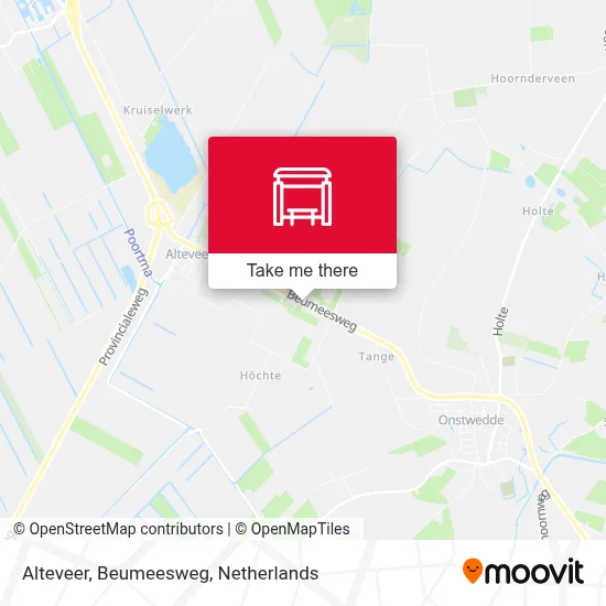 Alteveer, Beumeesweg map