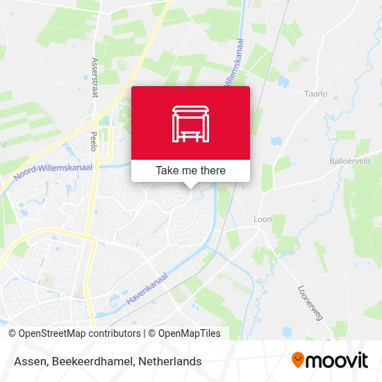 Assen, Beekeerdhamel map