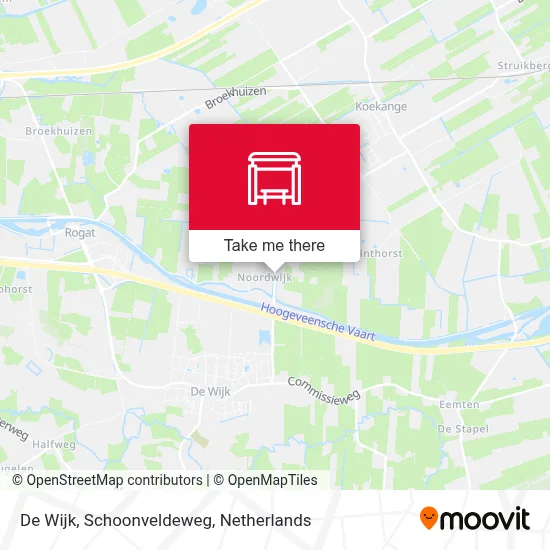 De Wijk, Schoonveldeweg map
