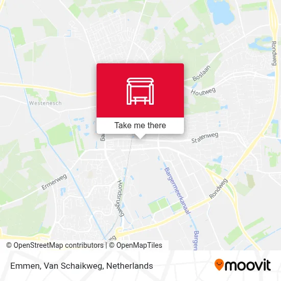 Emmen, Van Schaikweg map