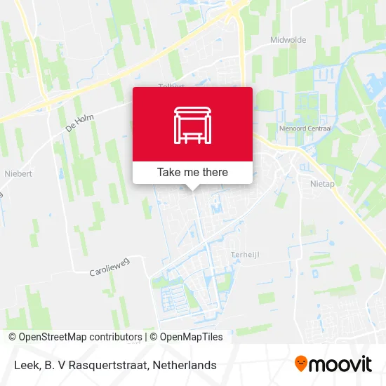 Leek, B. V Rasquertstraat map