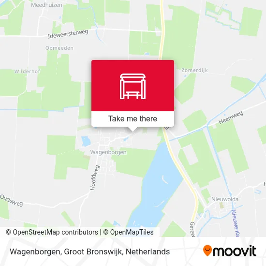 Wagenborgen, Groot Bronswijk map