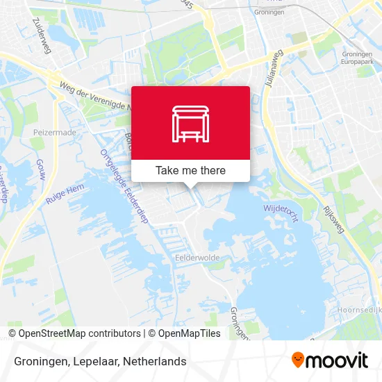 Groningen, Lepelaar map