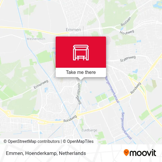 Emmen, Hoenderkamp map