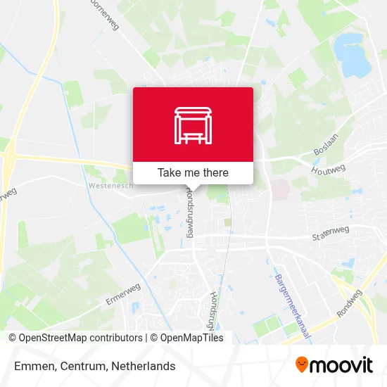 Emmen, Centrum map