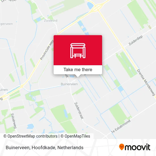 Buinerveen, Hoofdkade map
