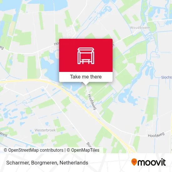 Scharmer, Borgmeren map