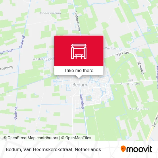 Bedum, Van Heemskerckstraat map