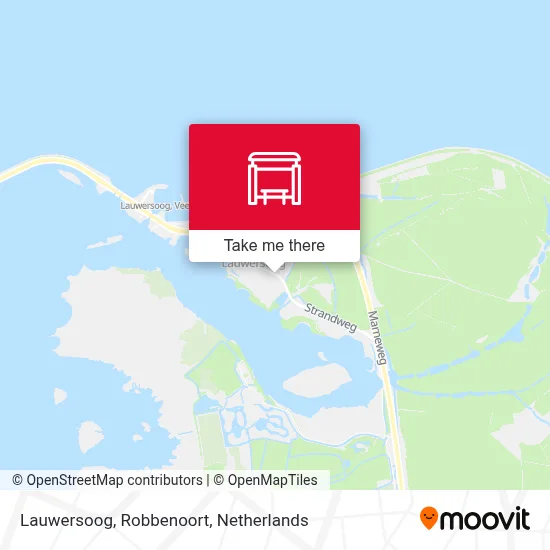 Lauwersoog, Robbenoort map