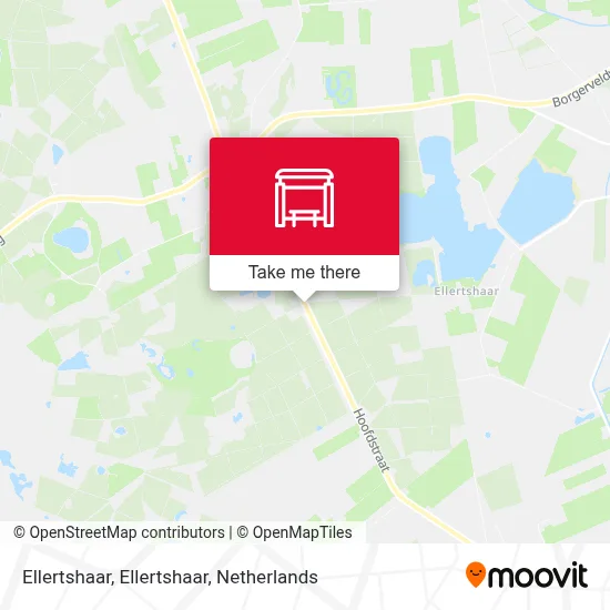 Ellertshaar, Ellertshaar Karte
