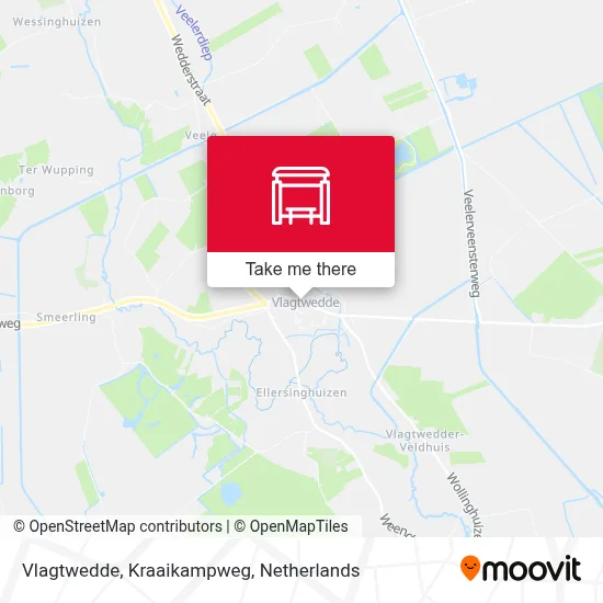 Vlagtwedde, Kraaikampweg map