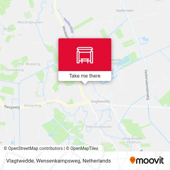 Vlagtwedde, Wensenkampsweg map