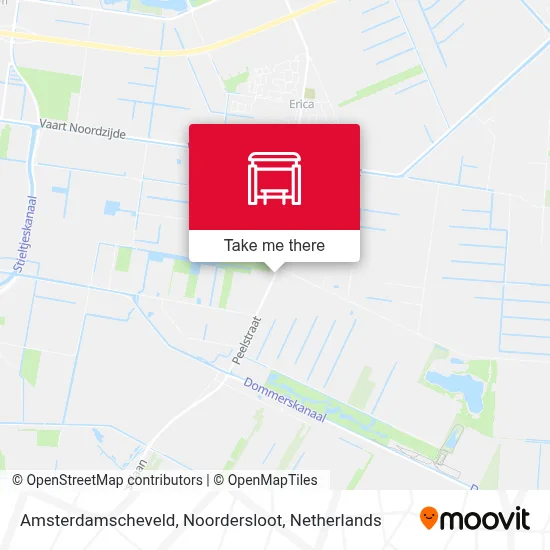 Amsterdamscheveld, Noordersloot map