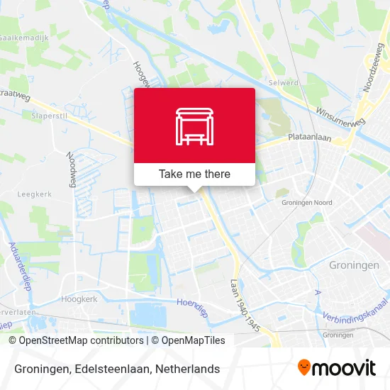 Groningen, Edelsteenlaan map