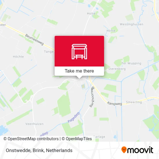 Onstwedde, Brink map