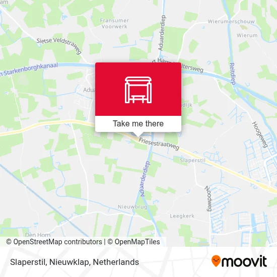 Slaperstil, Nieuwklap Karte