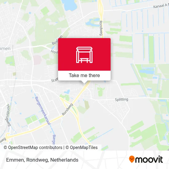 Emmen, Rondweg map