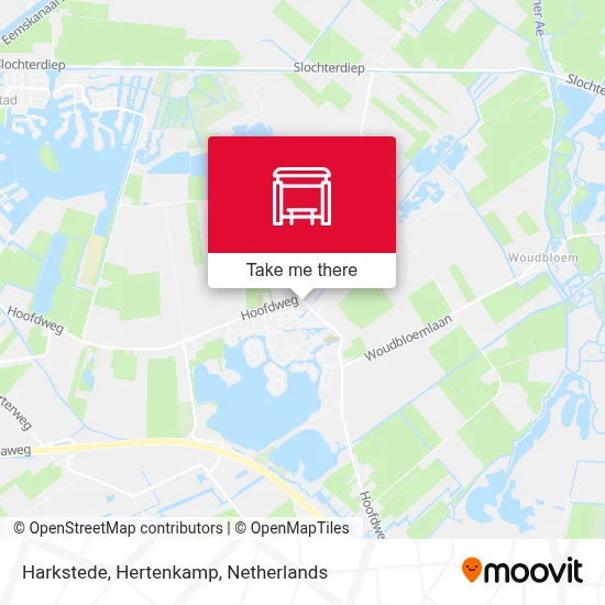 Harkstede, Hertenkamp map
